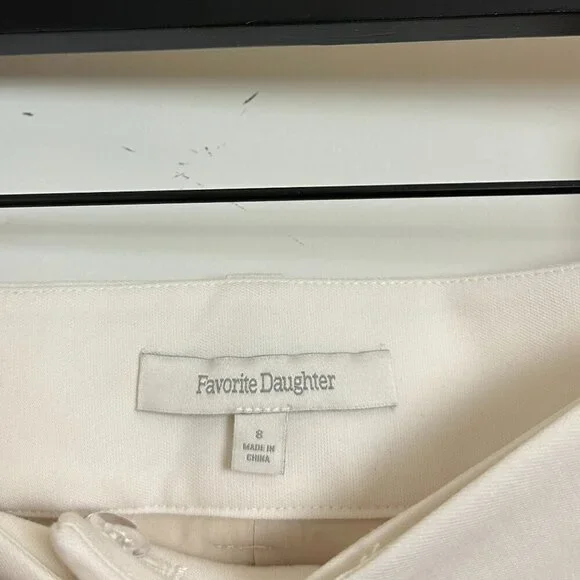 FAVORITE DAUGHTER The Low Favorite Pants in Ivory Size US 8 - Picture 8 of 16